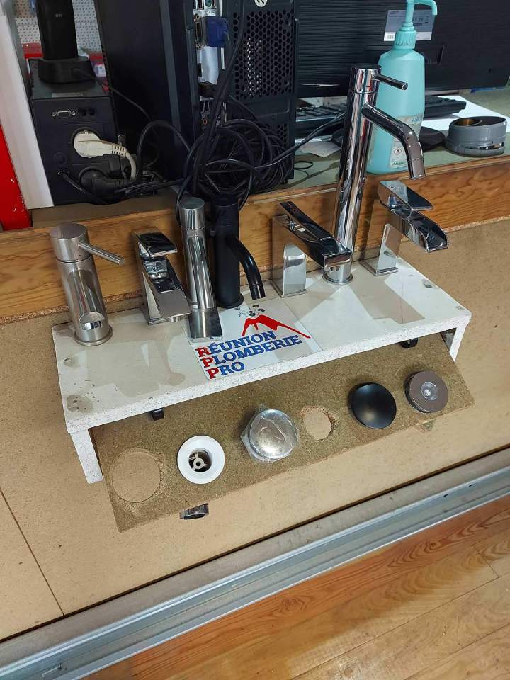 Vente de matériel de robinetterie La Réunion
